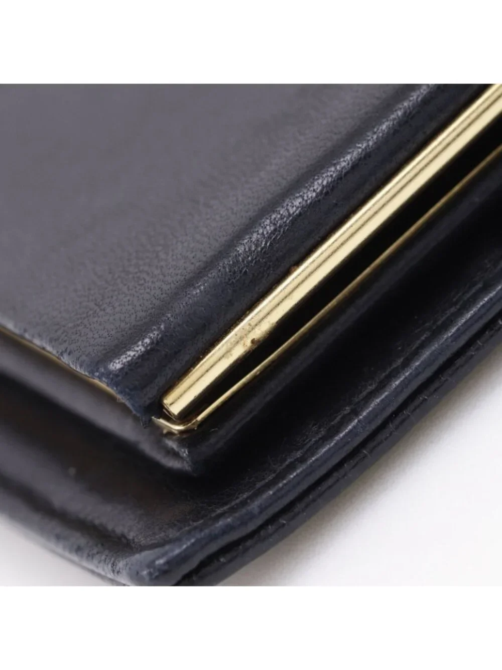 Chanel CC Logo Caviar Leather Black Wallet